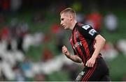 15 July 2021; Ross Tierney of Bohemians during the UEFA Europa Conference League first qualifying round second leg match between Bohemians and Stjarnan at the Aviva Stadium in Dublin. Photo by Seb Daly/Sportsfile