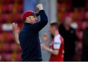 16 July 2021; St Patrick's Athletic head coach Stephen O'Donnell after his side's victory in the SSE Airtricity League Premier Division match between St Patrick's Athletic and Drogheda United at Richmond Park in Dublin.  Photo by Piaras Ó Mídheach/Sportsfile