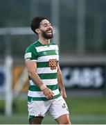 16 July 2021; Richie Towell of Shamrock Rovers following the SSE Airtricity League Premier Division match between Derry City and Shamrock Rovers at the Ryan McBride Brandywell Stadium in Derry. Photo by David Fitzgerald/Sportsfile