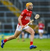 14 July 2021; Cillian Tobin of Cork during the 2021 Electric Ireland Munster GAA Hurling Minor Championship Quarter-Final match between Clare and Cork at Semple Stadium in Thurles, Tipperary. Photo by Eóin Noonan/Sportsfile