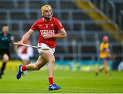 14 July 2021; Cillian Tobin of Cork during the 2021 Electric Ireland Munster GAA Hurling Minor Championship Quarter-Final match between Clare and Cork at Semple Stadium in Thurles, Tipperary. Photo by Eóin Noonan/Sportsfile