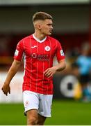 15 July 2021; Seamas Keogh of Sligo Rovers during the UEFA Europa Conference League First Qualifying Second Leg match between Sligo Rovers and FH Hafnarfjordur at The Showgrounds in Sligo. Photo by Eóin Noonan/Sportsfile