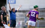 17 July 2021; Wexford manager Davy Fitzgerald during the GAA Hurling All-Ireland Senior Championship Round 1 match between Clare and Wexford at Semple Stadium in Thurles, Tipperary. Photo by Piaras Ó Mídheach/Sportsfile