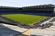 17 July 2021; A general view of Croke Park in advance of the Joe McDonagh Cup Final match between Westmeath and Kerry at Croke Park in Dublin. Photo by Ray McManus/Sportsfile