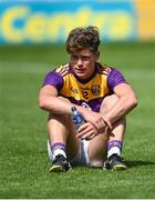 17 July 2021; Conor McDonald of Wexford after his side's defeat in the GAA Hurling All-Ireland Senior Championship Round 1 match between Clare and Wexford at Semple Stadium in Thurles, Tipperary. Photo by Piaras Ó Mídheach/Sportsfile