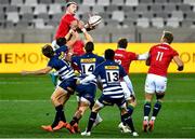 17 July 2021; Stuart Hogg of British and Irish Lions catches a high kick during the British and Irish Lions Tour match between DHL Stormers and The British & Irish Lions at Cape Town Stadium in Cape Town, South Africa. Photo by Ashley Vlotman/Sportsfile