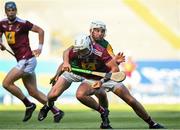 17 July 2021; Tommy Gallagher of Westmeath is tackled by Mikey Boyle of Kerry during the Joe McDonagh Cup Final match between Westmeath and Kerry at Croke Park in Dublin. Photo by Eóin Noonan/Sportsfile