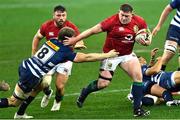 17 July 2021; Tadhg Furlong of British and Irish Lions is tackled by Evan Roos of DHL Stormers during the British and Irish Lions Tour match between DHL Stormers and The British & Irish Lions at Cape Town Stadium in Cape Town, South Africa. Photo by Ashley Vlotman/Sportsfile