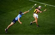 17 July 2021; Paddy Deegan of Kilkenny in action against Cian Boland of Dublin during the Leinster GAA Senior Hurling Championship Final match between Dublin and Kilkenny at Croke Park in Dublin. Photo by Stephen McCarthy/Sportsfile