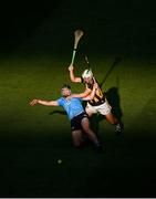 17 July 2021; Dónal Burke of Dublin in action against Pádraig Walsh of Kilkenny during the Leinster GAA Senior Hurling Championship Final match between Dublin and Kilkenny at Croke Park in Dublin. Photo by Stephen McCarthy/Sportsfile