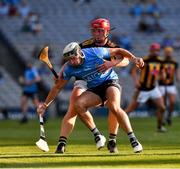 17 July 2021; Jake Malone of Dublin is tackled by Adrian Mullen of Kilkenny during the Leinster GAA Senior Hurling Championship Final match between Dublin and Kilkenny at Croke Park in Dublin. Photo by Ray McManus/Sportsfile