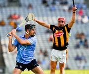 17 July 2021; Danny Sutcliffe of Dublin in action against James Maher of Kilkenny during the Leinster GAA Senior Hurling Championship Final match between Dublin and Kilkenny at Croke Park in Dublin. Photo by Ray McManus/Sportsfile
