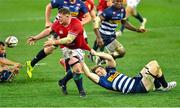 17 July 2021; Tadhg Furlong of The British & Irish Lions offloads while under pressure from Evan Roos of the DHL Stormers during the British and Irish Lions Tour match between DHL Stormers and The British & Irish Lions at Cape Town Stadium in Cape Town, South Africa. Photo by Ashley Vlotman/Sportsfile