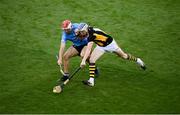 17 July 2021; TJ Reid of Kilkenny in action against Paddy Smyth of Dublin during the Leinster GAA Senior Hurling Championship Final match between Dublin and Kilkenny at Croke Park in Dublin. Photo by Stephen McCarthy/Sportsfile