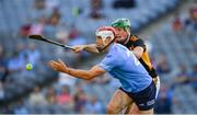 17 July 2021; Paddy Smyth of Dublin is tackled by Eoin Cody of Kilkenny during the Leinster GAA Senior Hurling Championship Final match between Dublin and Kilkenny at Croke Park in Dublin. Photo by Ray McManus/Sportsfile