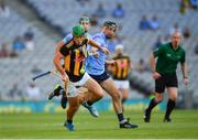 17 July 2021; Eoin Cody of Kilkenny in action against Danny Sutcliffe of Dublin during the Leinster GAA Senior Hurling Championship Final match between Dublin and Kilkenny at Croke Park in Dublin. Photo by Ray McManus/Sportsfile