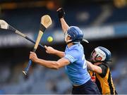 17 July 2021; Paul Crummey of Dublin and Huw Lawlor of Kilkenny during the Leinster GAA Senior Hurling Championship Final match between Dublin and Kilkenny at Croke Park in Dublin. Photo by Ray McManus/Sportsfile