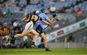 17 July 2021; Paul Crummey of Dublin in action against Huw Lawlor of Kilkenny during the Leinster GAA Senior Hurling Championship Final match between Dublin and Kilkenny at Croke Park in Dublin. Photo by Ray McManus/Sportsfile
