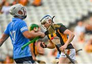 17 July 2021; TJ Reid of Kilkenny celebrates after scoring his side's first goal during the Leinster GAA Senior Hurling Championship Final match between Dublin and Kilkenny at Croke Park in Dublin. Photo by Eóin Noonan/Sportsfile