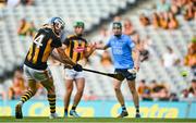 17 July 2021; TJ Reid of Kilkenny shoots to score his side's first goal from a penalty during the Leinster GAA Senior Hurling Championship Final match between Dublin and Kilkenny at Croke Park in Dublin. Photo by Eóin Noonan/Sportsfile