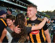17 July 2021; Martin Keoghan of Kilkenny with his sister Grace during the Leinster GAA Senior Hurling Championship Final match between Dublin and Kilkenny at Croke Park in Dublin. Photo by Eóin Noonan/Sportsfile