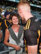 17 July 2021; Martin Keoghan of Kilkenny with his mother Breda after the Leinster GAA Senior Hurling Championship Final match between Dublin and Kilkenny at Croke Park in Dublin. Photo by Eóin Noonan/Sportsfile
