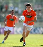 17 July 2021; Jarly Óg Burns of Armagh during the Ulster GAA Football Senior Championship Semi-Final match between Armagh and Monaghan at Páirc Esler in Newry, Down. Photo by Ramsey Cardy/Sportsfile