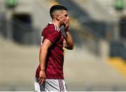 18 July 2021; Rónan O'Toole of Westmeath reacts during the Leinster GAA Senior Football Championship Semi-Final match between Kildare and Westmeath at Croke Park in Dublin. Photo by Harry Murphy/Sportsfile