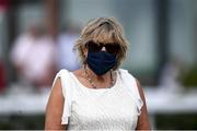 18 July 2021; Trainer Jessica Harrington at The Curragh Racecourse in Kildare. Photo by David Fitzgerald/Sportsfile