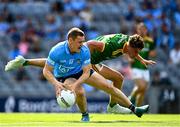18 July 2021; Con O'Callaghan of Dublin in action against Fionn Reilly of Meath during the Leinster GAA Senior Football Championship Semi-Final match between Dublin and Meath at Croke Park in Dublin. Photo by Eóin Noonan/Sportsfile