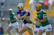 18 July 2021; Pádraic Maher of Tipperary in action against Tom Morrissey of Limerick during the Munster GAA Hurling Senior Championship Final match between Limerick and Tipperary at Páirc Uí Chaoimh in Cork. Photo by Piaras Ó Mídheach/Sportsfile