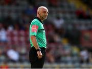18 July 2021; Referee Neil Doyle during the SSE Airtricity League Premier Division match between Bohemians and Longford Town at Dalymount Park in Dublin. Photo by Michael P Ryan/Sportsfile