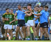 18 July 2021; James McCarthy of Dublin with Thomas O'Reilly of Meath during the Leinster GAA Senior Football Championship Semi-Final match between Dublin and Meath at Croke Park in Dublin. Photo by Eóin Noonan/Sportsfile