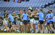 18 July 2021; James McCarthy of Dublin with Thomas O'Reilly of Meath during the Leinster GAA Senior Football Championship Semi-Final match between Dublin and Meath at Croke Park in Dublin. Photo by Eóin Noonan/Sportsfile