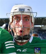 18 July 2021; Pat Ryan of Limerick celebrates after his side's victory in the Munster GAA Hurling Senior Championship Final match between Limerick and Tipperary at Páirc Uí Chaoimh in Cork. Photo by Piaras Ó Mídheach/Sportsfile