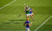 18 July 2021; Kyle Hayes of Limerick shoots past Dan McCormack of Tipperary as he scores his side's second goal , in the 54th minute, as Barry Heffernan of Tipperary looks on during the Munster GAA Hurling Senior Championship Final match between Limerick and Tipperary at Páirc Uí Chaoimh in Cork. Photo by Ray McManus/Sportsfile