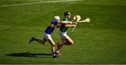 18 July 2021; Gearoid Hegarty of Limerick and Brendan Maher of Tipperary during the Munster GAA Hurling Senior Championship Final match between Limerick and Tipperary at Páirc Uí Chaoimh in Cork. Photo by Ray McManus/Sportsfile