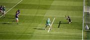 18 July 2021; Tipperary goalkeeper Barry Hogan is beaten by Kyle Hayes of Limerick shot for goal during the Munster GAA Hurling Senior Championship Final match between Limerick and Tipperary at Páirc Uí Chaoimh in Cork. Photo by Ray McManus/Sportsfile