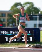 18 July 2021; Laura Mooney of Ireland competing in the women's 5000m final during day four of the European Athletics U20 Championships at the Kadriorg Stadium in Tallinn, Estonia. Photo by Marko Mumm/Sportsfile