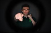 22 June 2021; Light heavyweight Emmet Brennan during a Tokyo 2020 Team Ireland Announcement for Boxing in the Sport Ireland Institute at the Sports Ireland Campus in Dublin.  Photo by Brendan Moran/Sportsfile