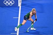 19 July 2021; Nicci Daly of Ireland practices a short corner after a friendly match between Ireland and Argentina at the Oi Hockey Stadium ahead of the start of the 2020 Tokyo Summer Olympic Games in Tokyo, Japan. Photo by Brendan Moran/Sportsfile