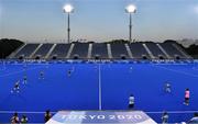 19 July 2021; A general view of the action during a friendly match between Ireland and Argentina at the Oi Hockey Stadium ahead of the start of the 2020 Tokyo Summer Olympic Games in Tokyo, Japan. Photo by Brendan Moran/Sportsfile