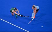 19 July 2021; Roisin Upton of Ireland during a friendly match between Ireland and Argentina at the Oi Hockey Stadium ahead of the start of the 2020 Tokyo Summer Olympic Games in Tokyo, Japan. Photo by Brendan Moran/Sportsfile