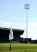 19 July 2021; A sideline flag is seen before the Munster GAA Hurling U20 Championship semi-final match between Limerick and Clare at the LIT Gaelic Grounds in Limerick. Photo by Ben McShane/Sportsfile