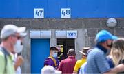 17 July 2021; Supporters queue outside the ground before the GAA Hurling All-Ireland Senior Championship Round 1 match between Clare and Wexford at Semple Stadium in Thurles, Tipperary. Photo by Piaras Ó Mídheach/Sportsfile