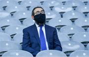 20 July 2021; Zalman Lent, Rabbi at Dublin Hebrew Congregation and Director of Chabad-Lubavitch of Ireland, during the celebration of Eid Al-Adha at Croke Park in Dublin. Photo by Ray McManus/Sportsfile