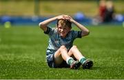 20 July 2021; Tommy Asple at the Bank of Ireland Leinster Rugby Summer Camp at Energia Park in Dublin. Photo by Daire Brennan/Sportsfile