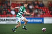 24 May 2021; Rory Gaffney of Shamrock Rovers during the SSE Airtricity League Premier Division match between Derry City and St Patrick's Athletic at Ryan McBride Brandywell Stadium in Derry. Photo by David Fitzgerald/Sportsfile