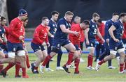 20 July 2021; Tadhg Furlong, centre, of The British & Irish Lions during Squad Training at Hermanus High School in Western Cape, South Africa. Photo by Ashley Vlotman/Sportsfile