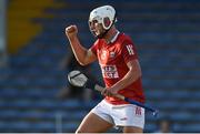 20 July 2021; Robbie Cotter of Cork celebrates after scoring his side's second goal during the Munster GAA Hurling U20 Championship semi-final match between Tipperary and Cork at Semple Stadium in Thurles, Tipperary. Photo by Ben McShane/Sportsfile
